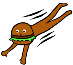 I am Hamburger sticker #9618121