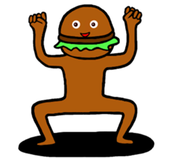 I am Hamburger sticker #9618131