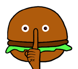 I am Hamburger sticker #9618132
