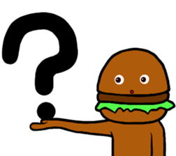 I am Hamburger sticker #9618133