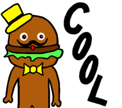 I am Hamburger sticker #9618136