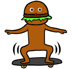 I am Hamburger sticker #9618137