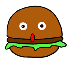 I am Hamburger sticker #9618139