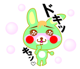 Comic Rabbit sticker #9618149