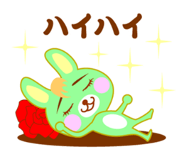 Comic Rabbit sticker #9618175