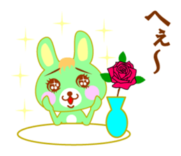 Comic Rabbit sticker #9618176