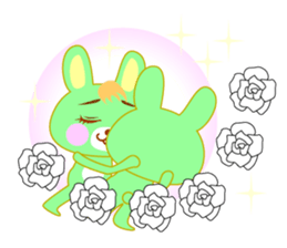 Comic Rabbit sticker #9618178