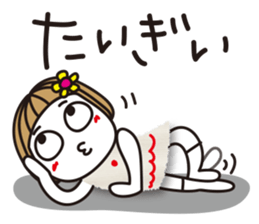 Bangs short girl vol.13 sticker #9618468