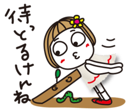 Bangs short girl vol.13 sticker #9618486