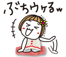 Bangs short girl vol.13 sticker #9618491