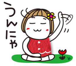 Bangs short girl vol.13 sticker #9618496