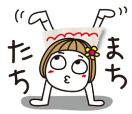 Bangs short girl vol.13 sticker #9618497