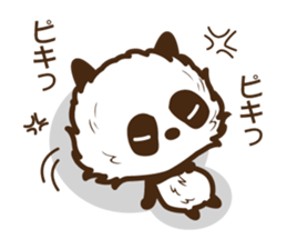 Head is larger panda. sticker #9618614