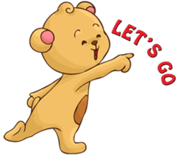 Tadd The Humble Bear sticker #9618828