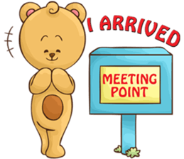 Tadd The Humble Bear sticker #9618830