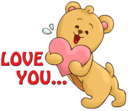 Tadd The Humble Bear sticker #9618849