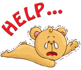 Tadd The Humble Bear sticker #9618856