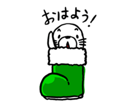 Seal boots sticker #9618865