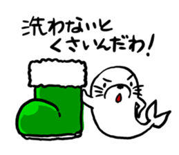 Seal boots sticker #9618869