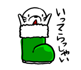 Seal boots sticker #9618876