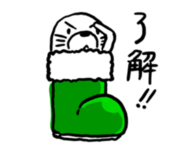 Seal boots sticker #9618878