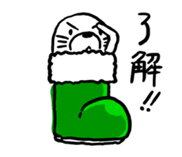 Seal boots sticker #9618878