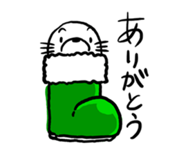 Seal boots sticker #9618879