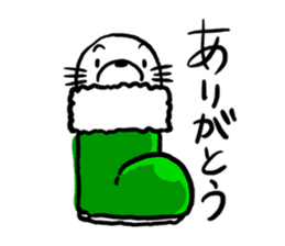 Seal boots sticker #9618879