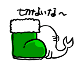 Seal boots sticker #9618892