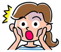 Sticker for the active mom sticker #9619145