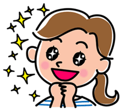 Sticker for the active mom sticker #9619154