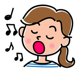 Sticker for the active mom sticker #9619155