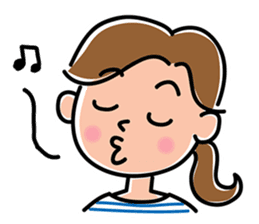 Sticker for the active mom sticker #9619160