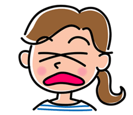 Sticker for the active mom sticker #9619162