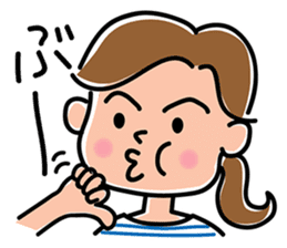 Sticker for the active mom sticker #9619164