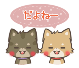 mild-shiba-inu-Combi -everyday- sticker #9619187