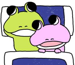 Sticker of a usable frog sticker #9619247