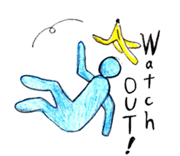 Japanese OYAJI-Gag Sticker sticker #9619280