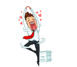 Workaholica sticker #9619615