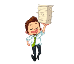 Workaholica sticker #9619616