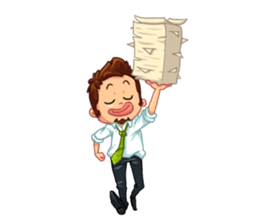 Workaholica sticker #9619616