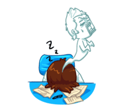 Workaholica sticker #9619617