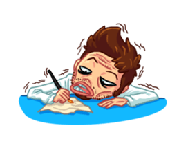 Workaholica sticker #9619618