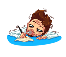 Workaholica sticker #9619618