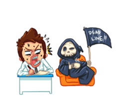 Workaholica sticker #9619624