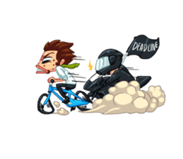 Workaholica sticker #9619626