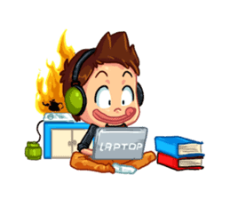 Workaholica sticker #9619631