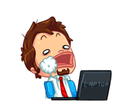 Workaholica sticker #9619632