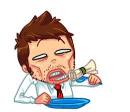 Workaholica sticker #9619633