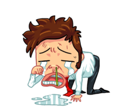 Workaholica sticker #9619637